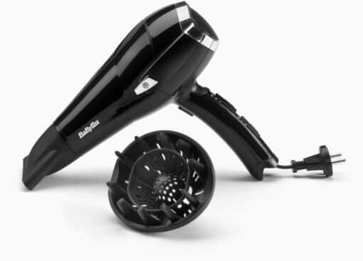 Babyliss D374DE Cordkeeper 2000 Haartrockner schwarz